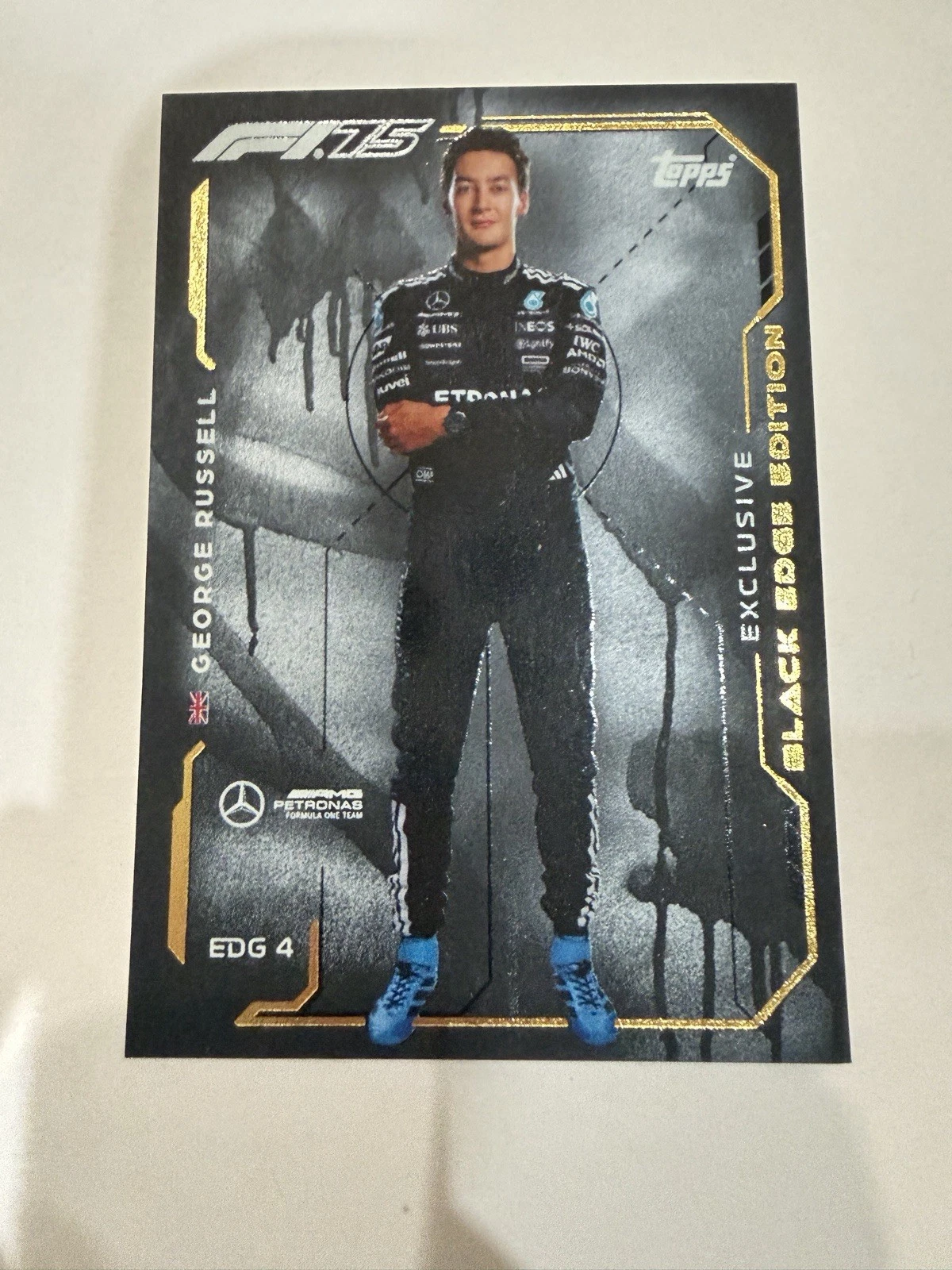 2025 Topps F1 Monster Box Exclusive EDG 4 George Russell