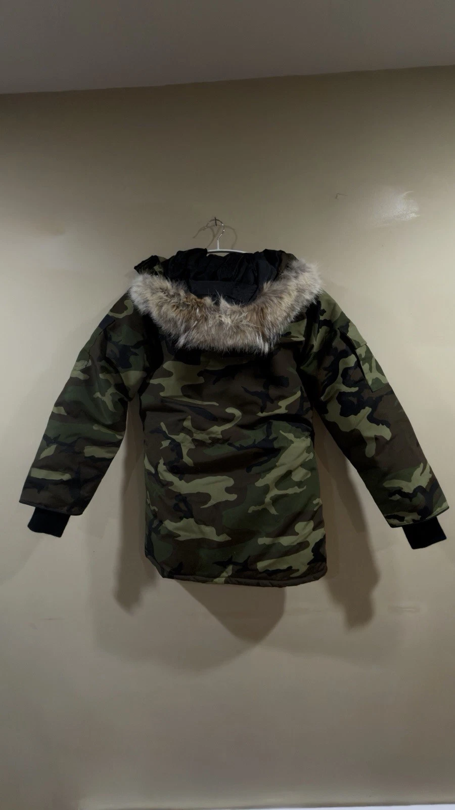 CANADA GOOSE EXPEDITION Winter Parka Coat With Fur Womens Small- - photo 2