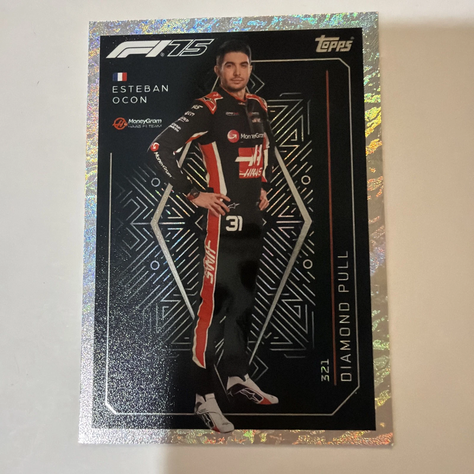 2025 Topps F1 Turbo Attax Diamond Pull - Esteban Ocon #321