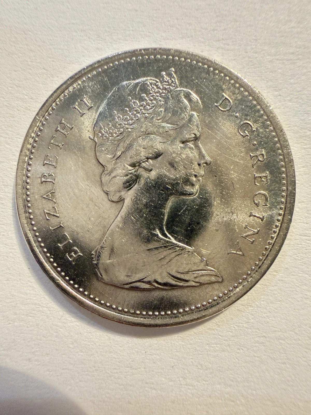 Canada 1968 25 Cent 25c AU56-58 - MS63-64 KM#62b - photo 2
