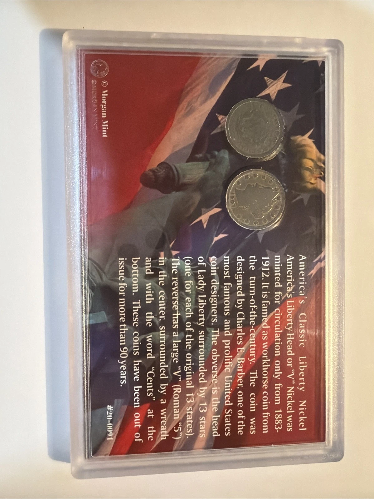 Morgan Mint America’s Classic Liberty Nickel (1907) w Certificat - photo 2