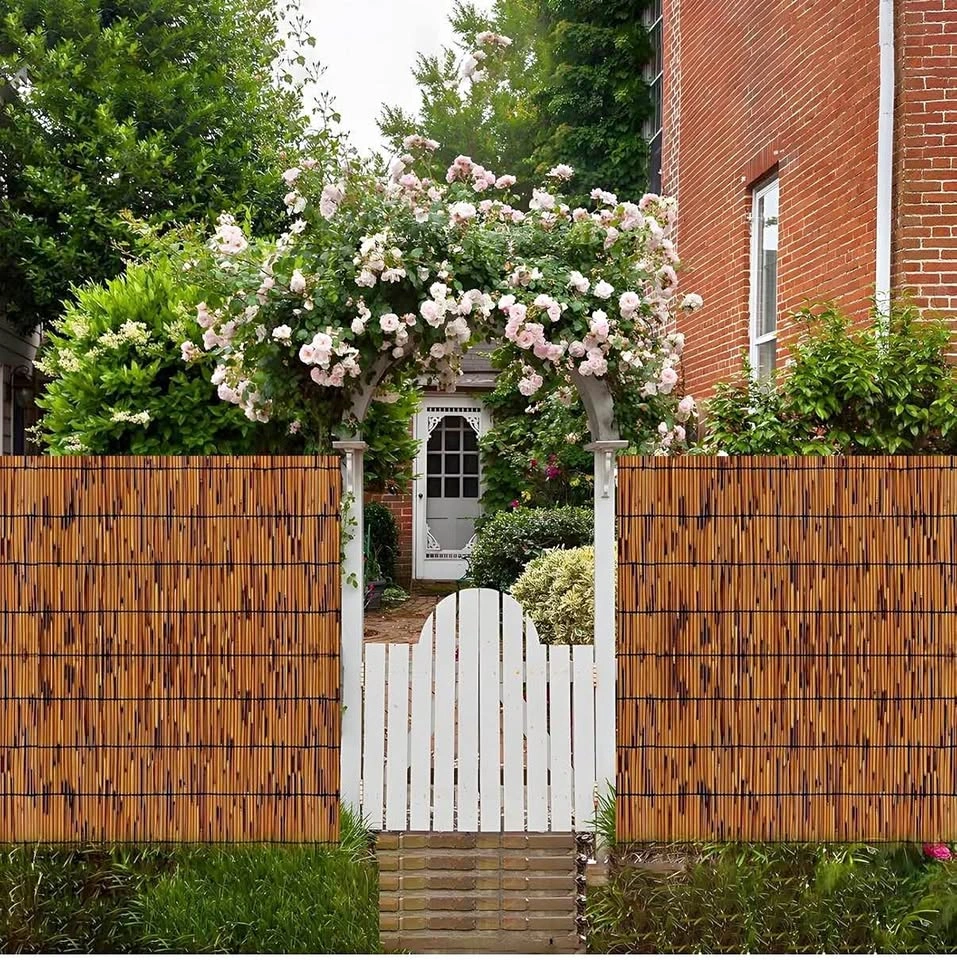TENTONUP Bamboo Reed Fence Rolls 4 Feet High