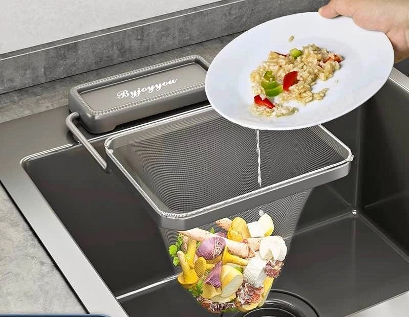 Kitchen Sink Strainer with 100 Filter Bags