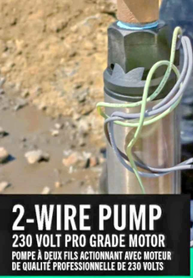 Everbilt 1/2 HP Submersible Deep Well Pump