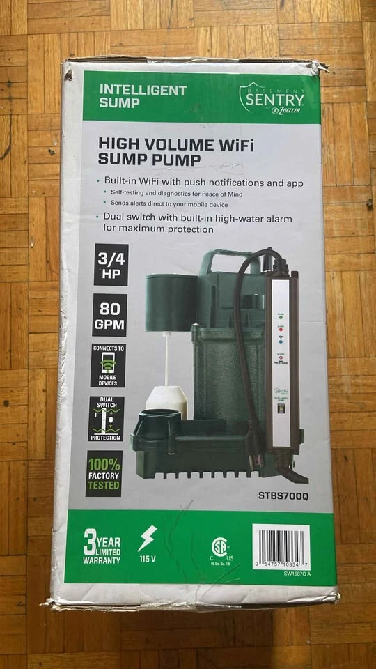 Zoeller Pro Sewage Pump 1/2-HP Cast Iron Submersible Sump Pump - photo 5