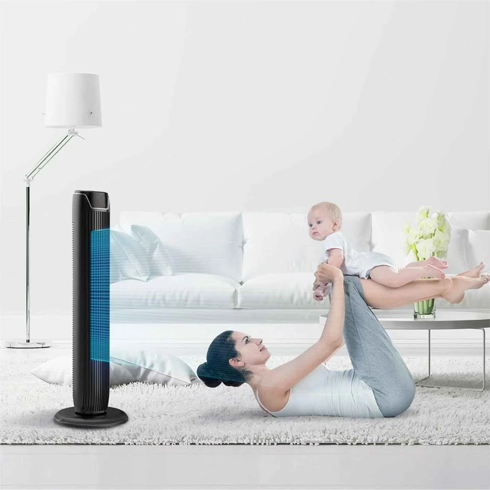 New Black 36 inch tower fan with remote - photo 3