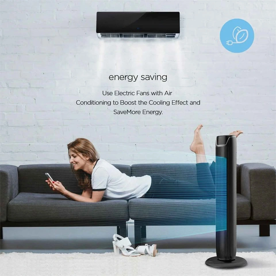 New Black 36 inch tower fan with remote - photo 4