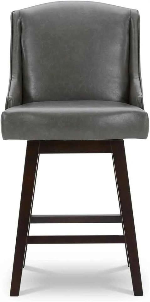 NEW-2pcs Counter Height Swivel Bar stools - photo 3