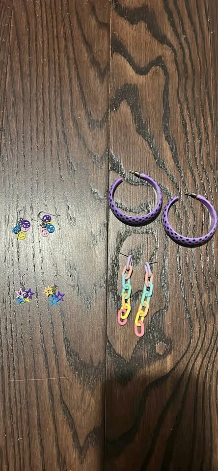 Fun and cute earrings