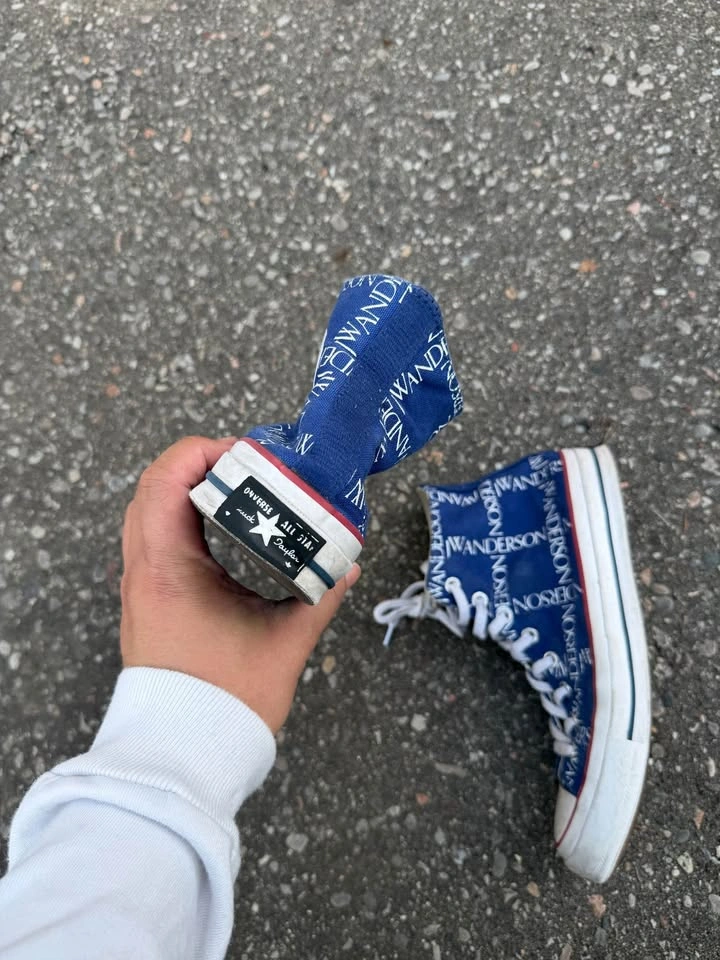 JW Anderson Converse Hi Blue - photo 2