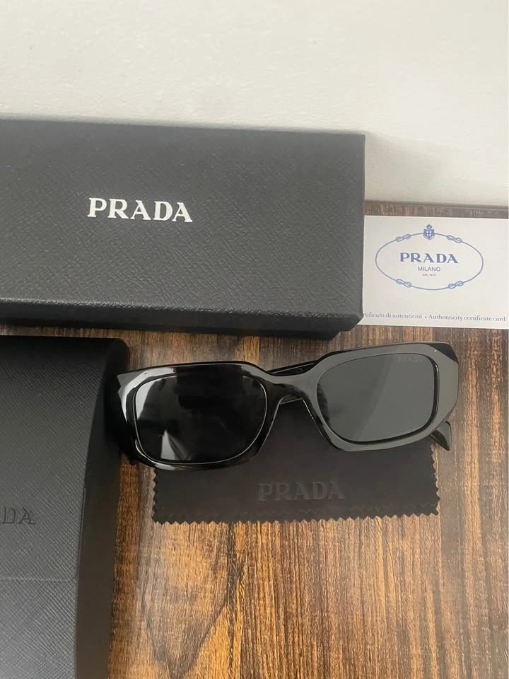 Prada Symbole Sunglasses - Black/Dark Grey New - photo 2