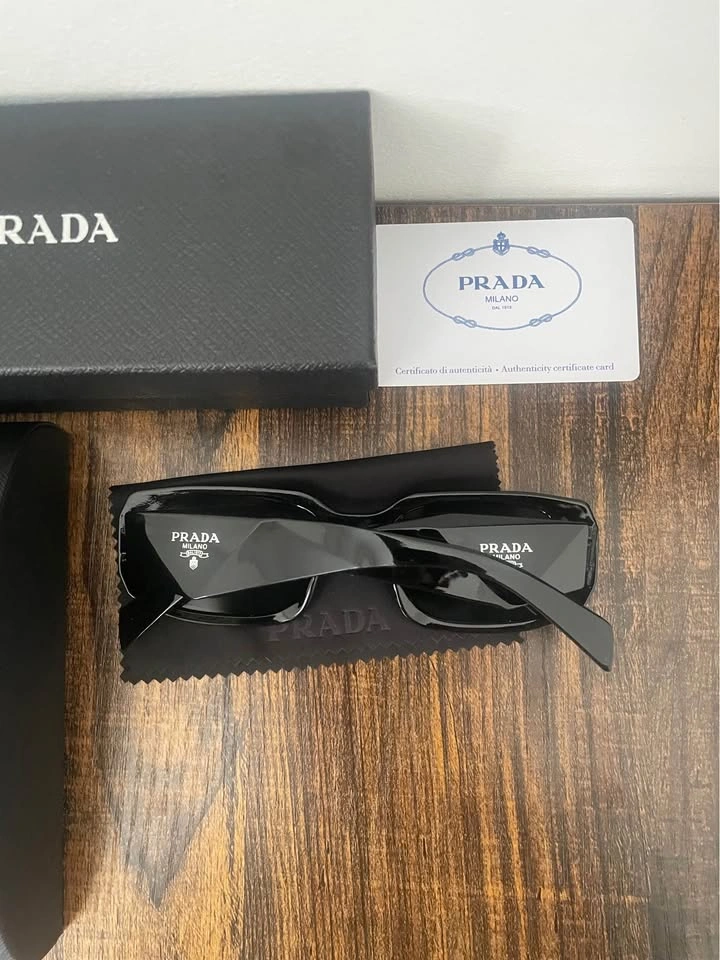 Prada Symbole Sunglasses - Black/Dark Grey New - photo 3
