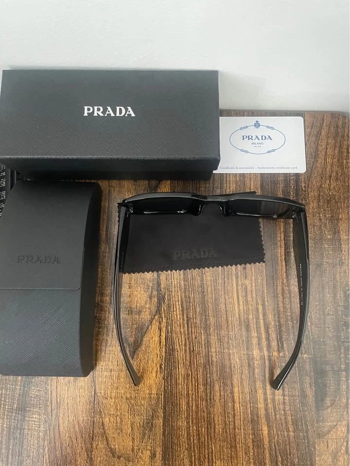 Prada Symbole Sunglasses - Black/Dark Grey New - photo 4