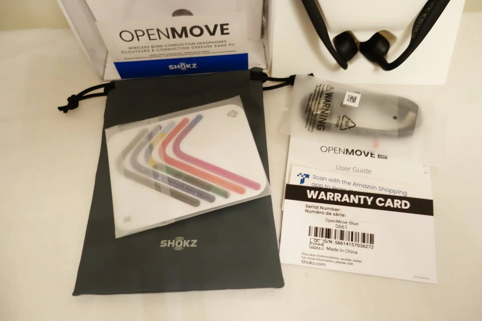 Shokz OpenMove Bone Conduction Wireless Bluetooth Headphones - photo 3
