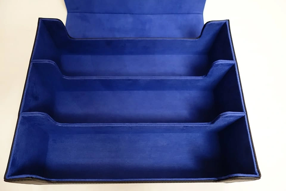 1800+ Card Storage Case - Velvet Lined, Magnetic Lid - photo 2