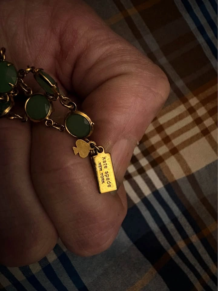 Kate Spade Emerald Bib Necklace - photo 2