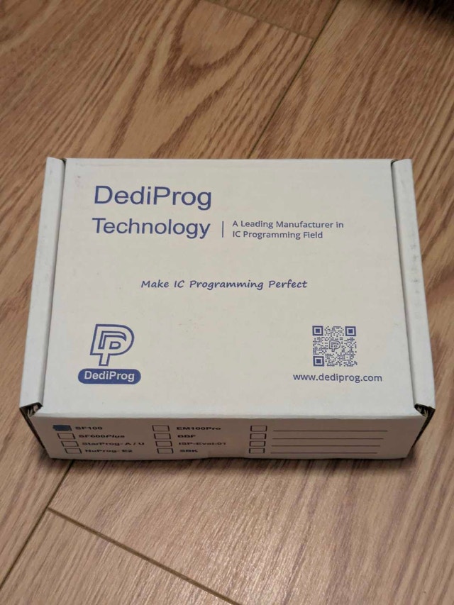 DediProg SF100 SPI NOR Flash Programmer
