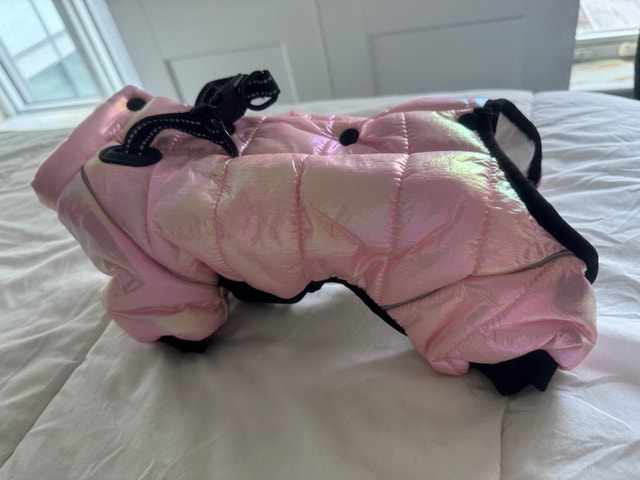 Brand New Pink Snowsuit for Tiny Dogs - photo 3
