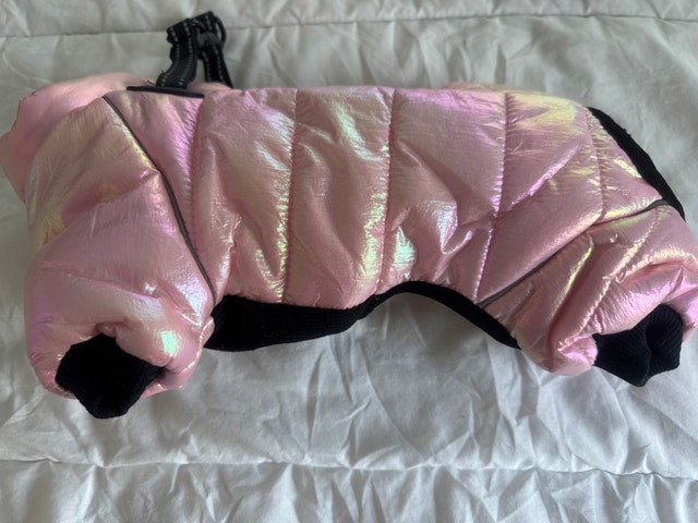 Brand New Pink Snowsuit for Tiny Dogs - photo 5
