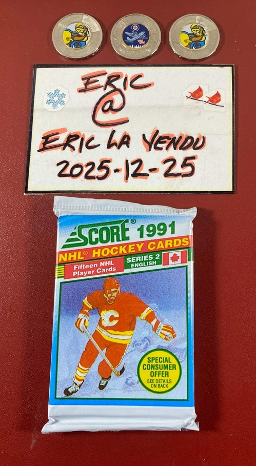 27 x 1991 Score Hockey Unopened Packs - photo 3