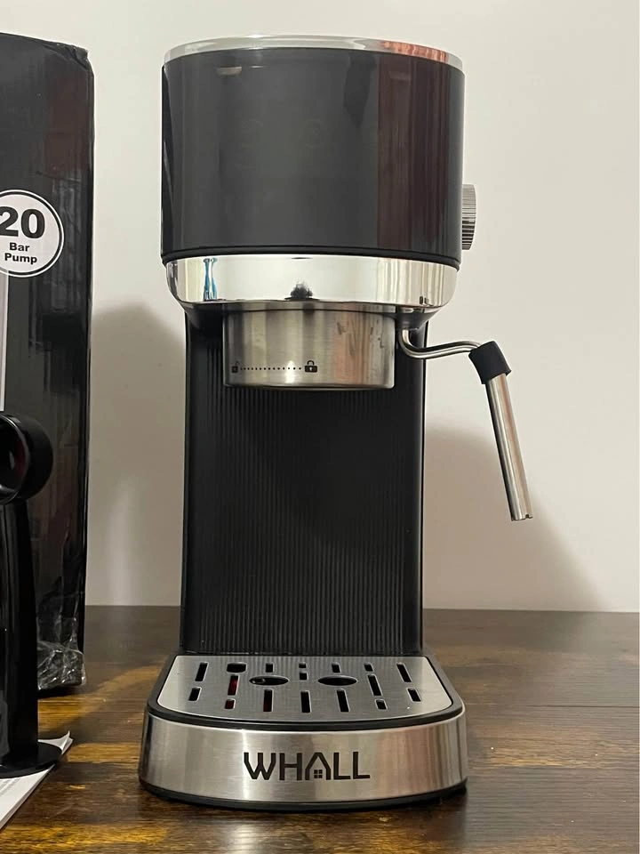 WHALL Espresso Machine 20 Bar – Steam Wand – Cleaned & Ready - photo 5