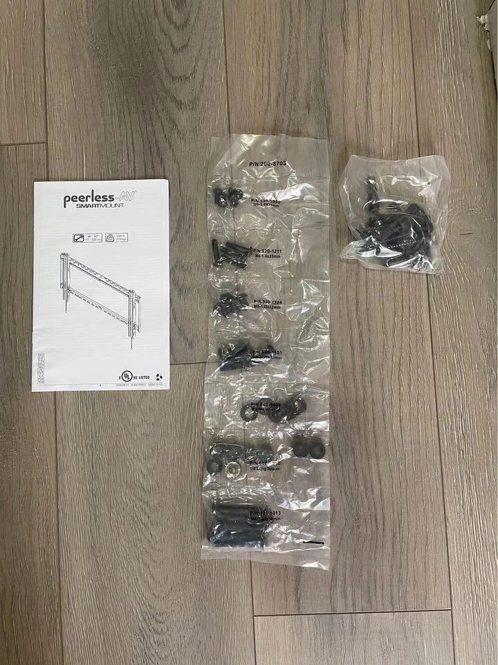 TV Wall Mount 46”-90” | Heavy Duty Flat Mount | Universal Fit - photo 3