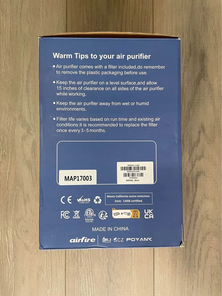 NEW Air Purifier HEPA 1300 Sq Ft | Allergies, Smoke, Pets - photo 3