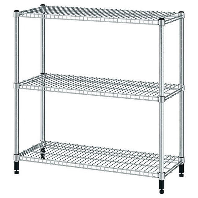 IKEA Omar Shelf Unit, Galvanised