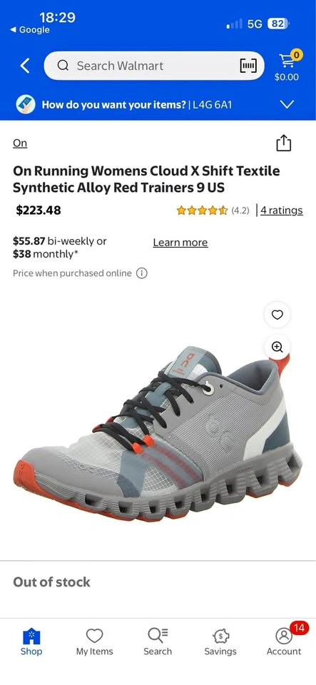 On Cloud Running Shoes women’s 7