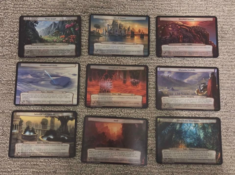 MTG PlaneChase Anthologies Inserts (Read Description) - photo 2