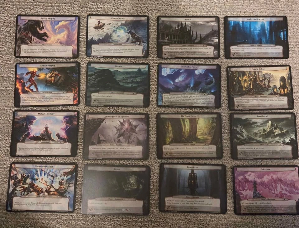 MTG PlaneChase Anthologies Inserts (Read Description) - photo 3