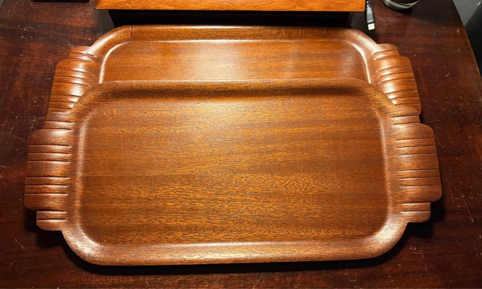 1930s Toastmaster Art Deco Tray Set (2) - photo 4