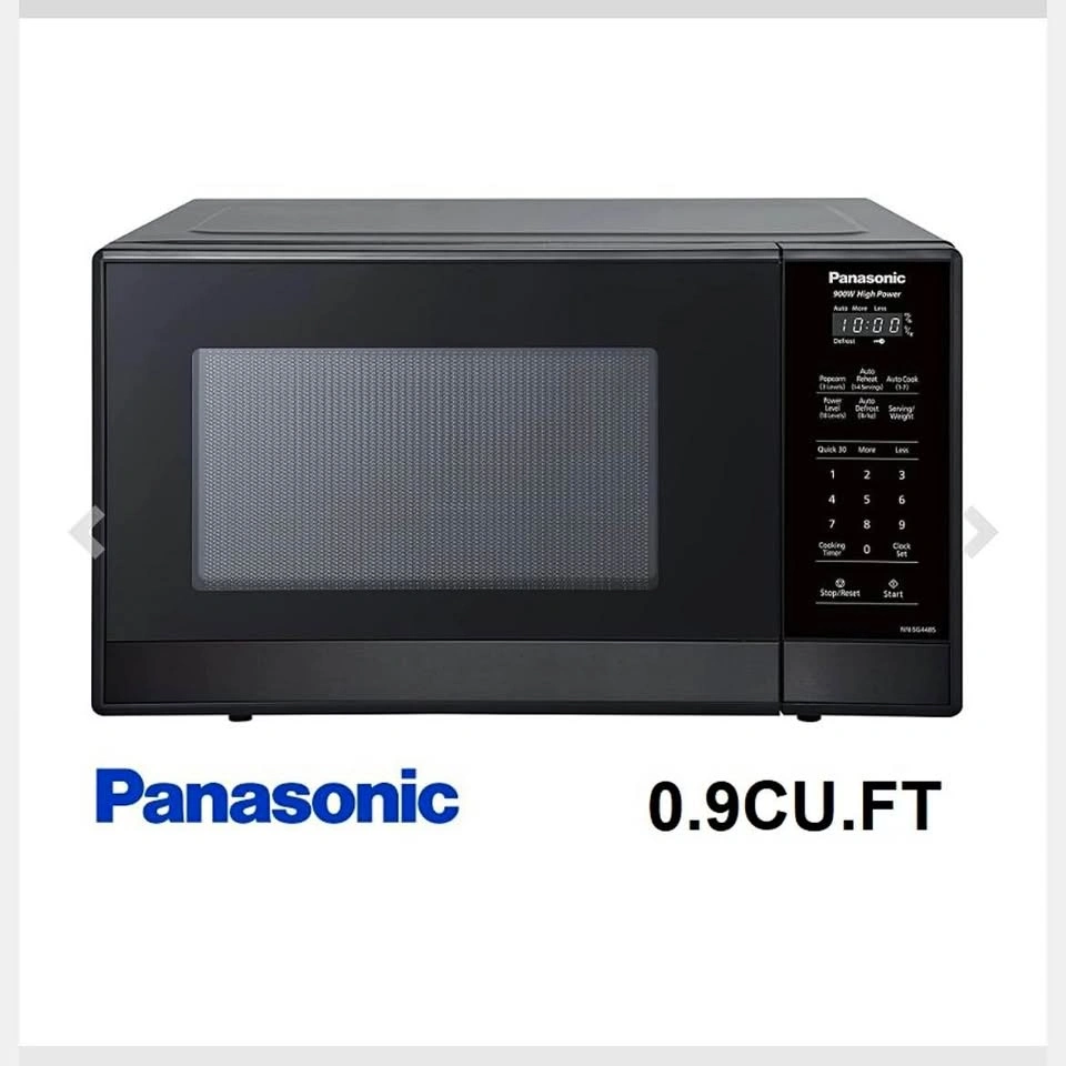 Panasonic Compact Digital Microwave Oven - 0.9 cu.ft - Black