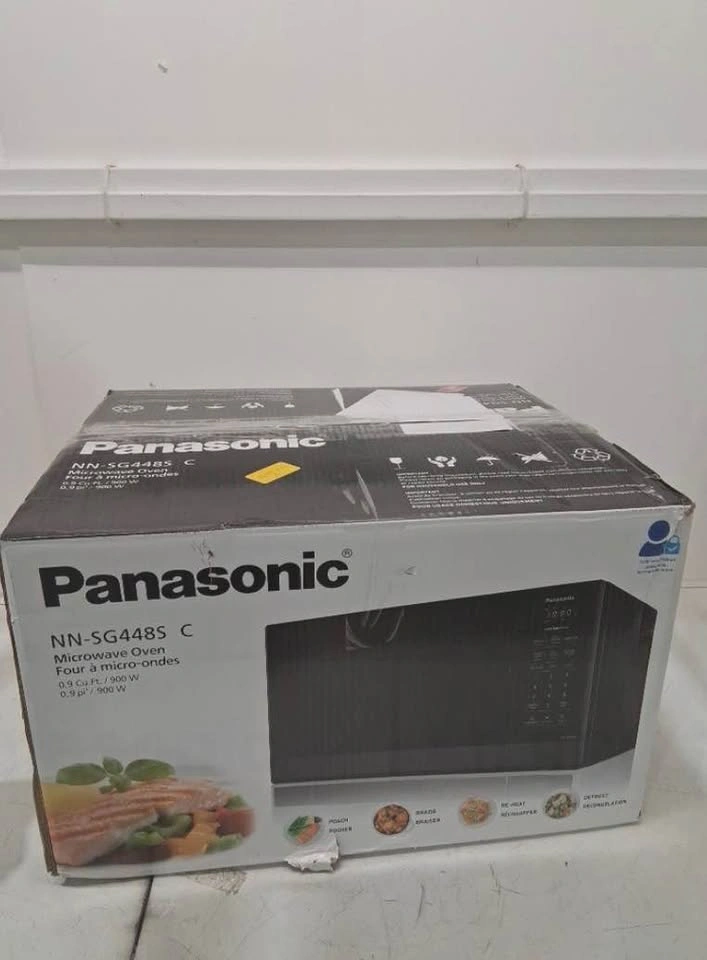 Panasonic Compact Digital Microwave Oven - 0.9 cu.ft - Black - photo 2