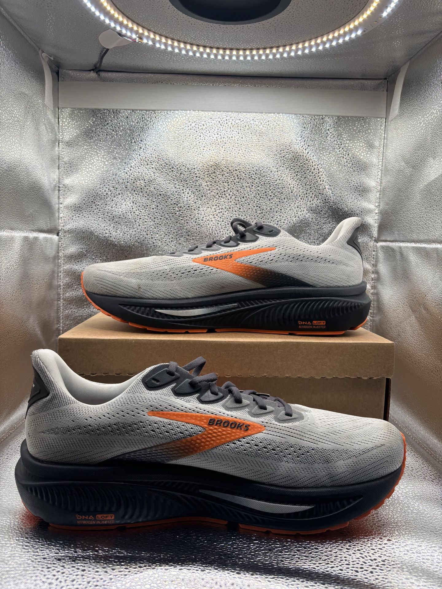 Brooks Ghost 17 Oyster Mushroom Orange - Men's Size 14 - photo 4
