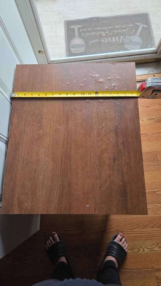 Transitional Wood Side Table - photo 2