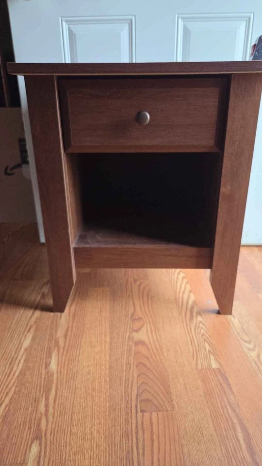 Transitional Wood Side Table - photo 4