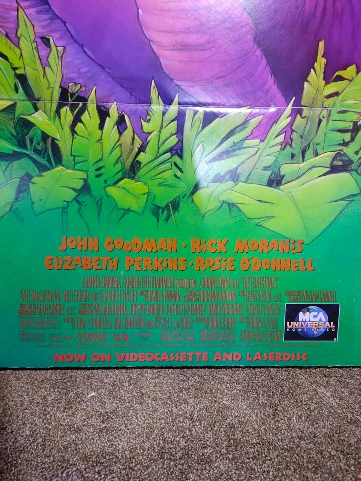 Vintage Rare 1994 Flintstone Movie Video Store Standee - photo 3