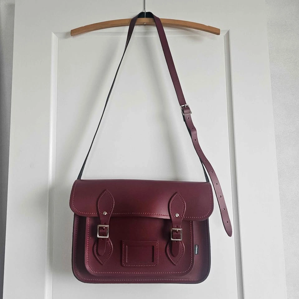 Zatchels Oxblood Leather Satchel Bag - photo 4