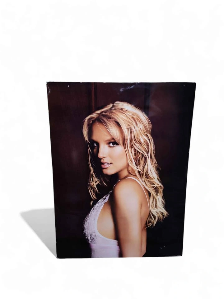 2004 Curious Britney Spears Perfume Cardboard Cutout - photo 2