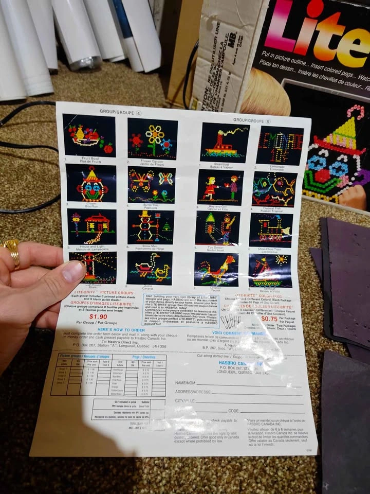 Vintage 90's Lite Brite Toy - photo 5
