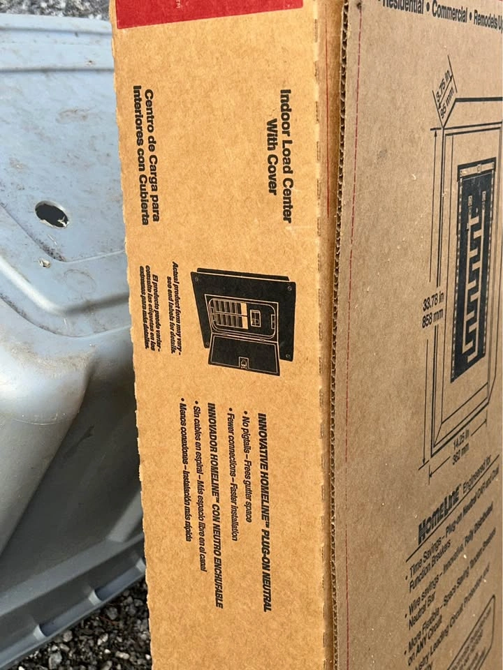 Square D Homeline 200 Amp 30-Space Load Center w/ Breakers - photo 4