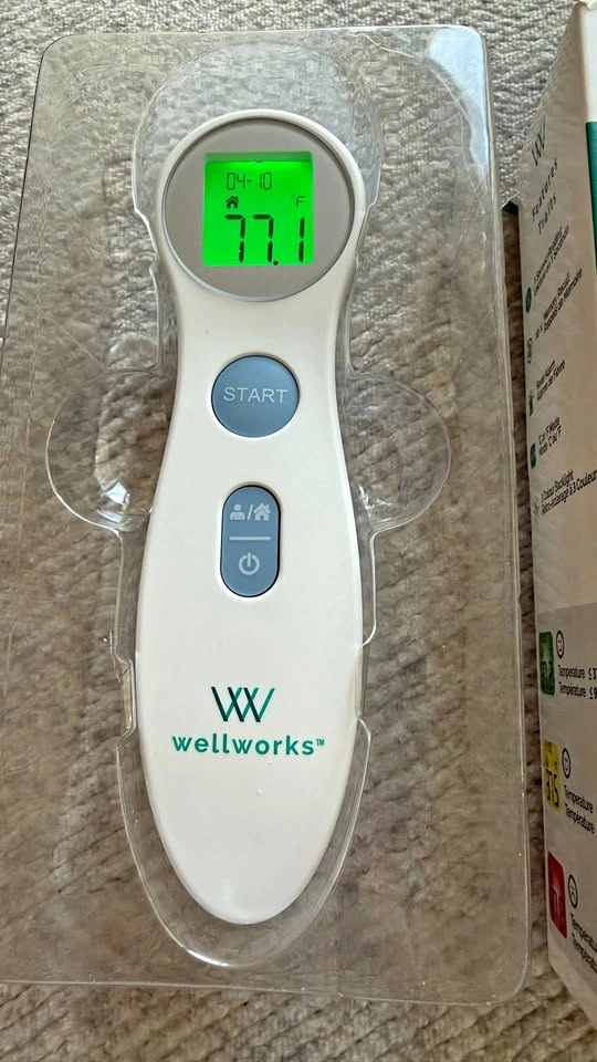 Wellworks Non-Contact Forehead & Object Thermometer