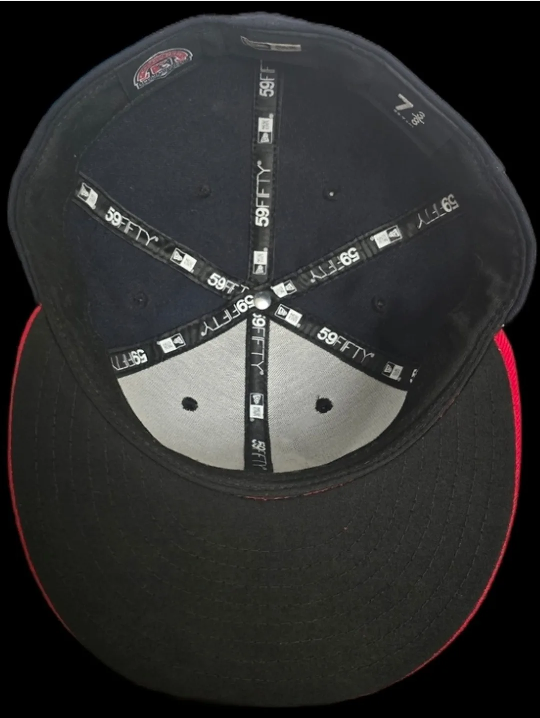 Binghamton Rumble Ponies New Era 59FIFTY Fitted Hat 7 3/8 Black - photo 5
