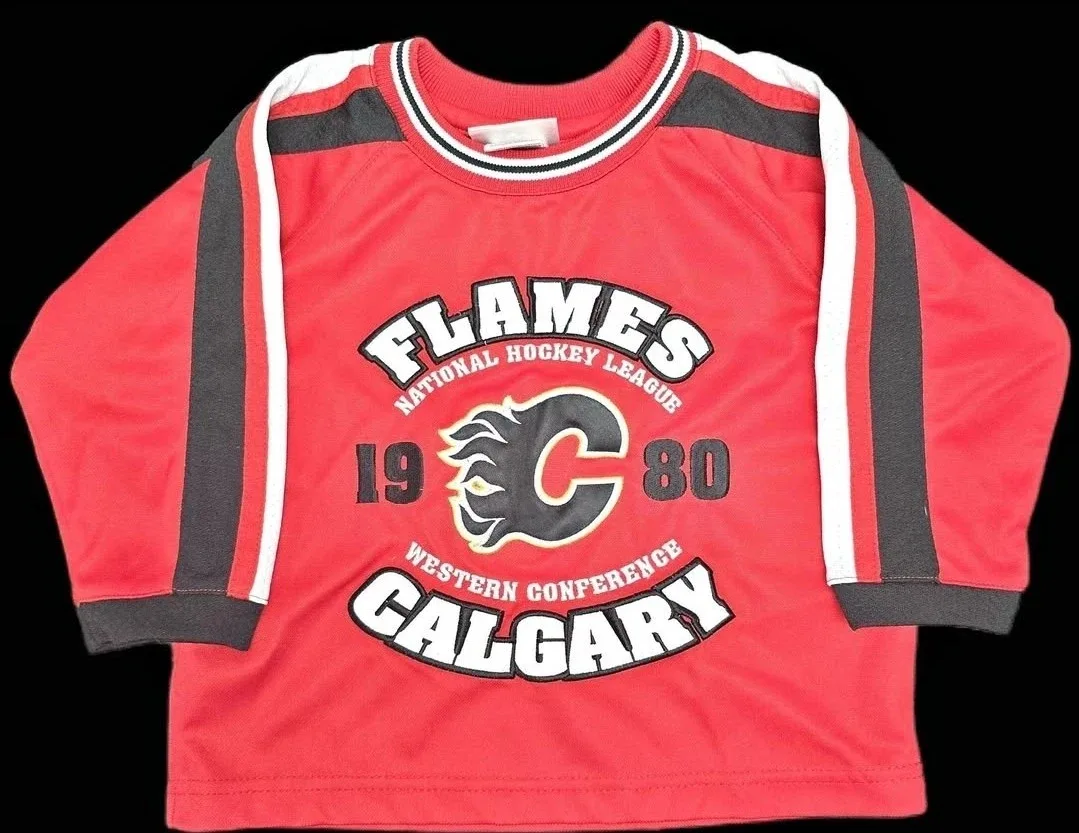 NHL Mighty Mac Calgary Flames Jersey Infants 18M