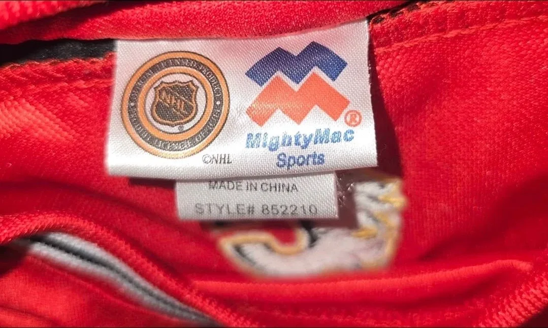 NHL Mighty Mac Calgary Flames Jersey Infants 18M - photo 3