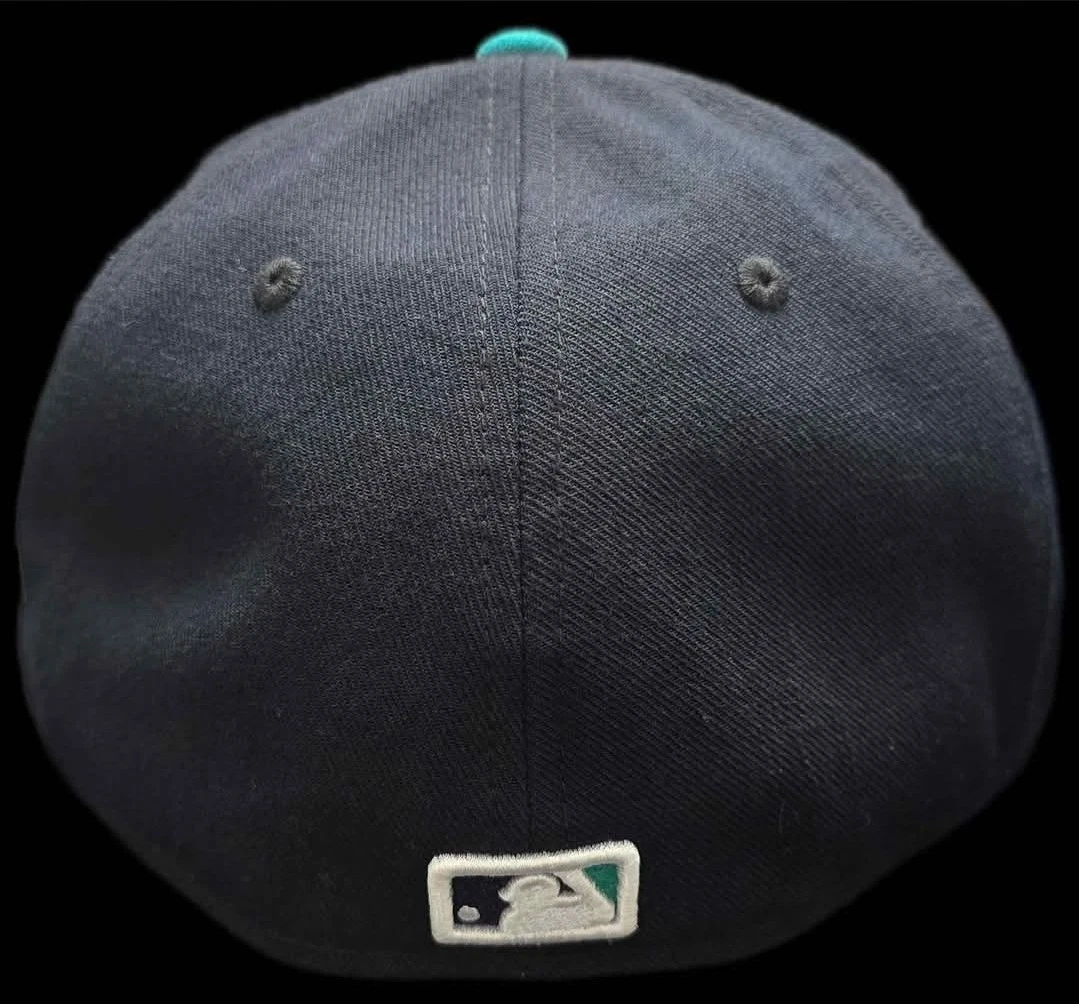 Seattle Mariners New Era Fitted Hat 7 Navy Teal 59FIFTY MLB - photo 4