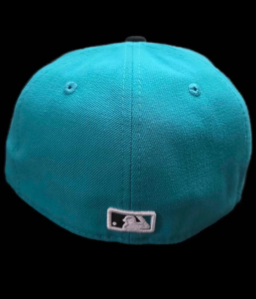 Florida Marlins New Era Fitted Hat Teal Black MLB Cap SIZE 7 - photo 4