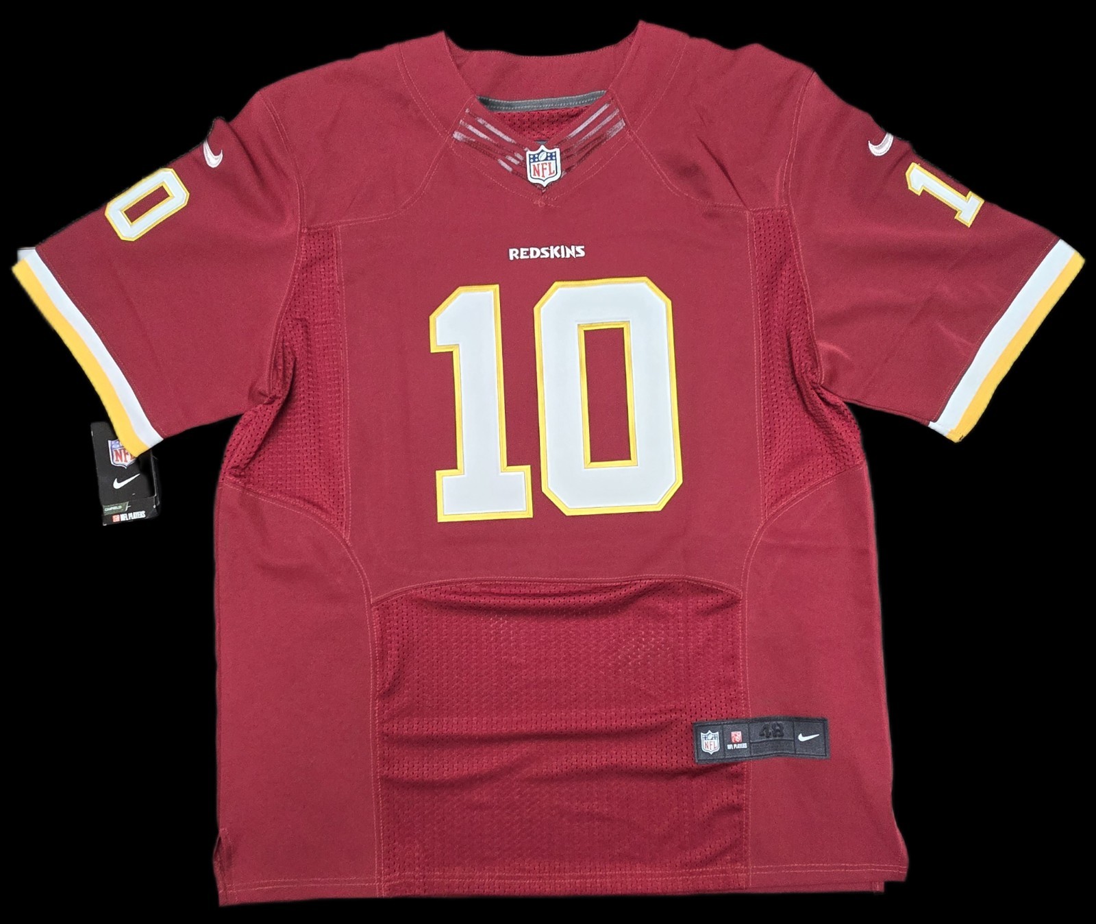 RG3 Robert Griffin III Redskins Nike On Field Authentic Jersey N