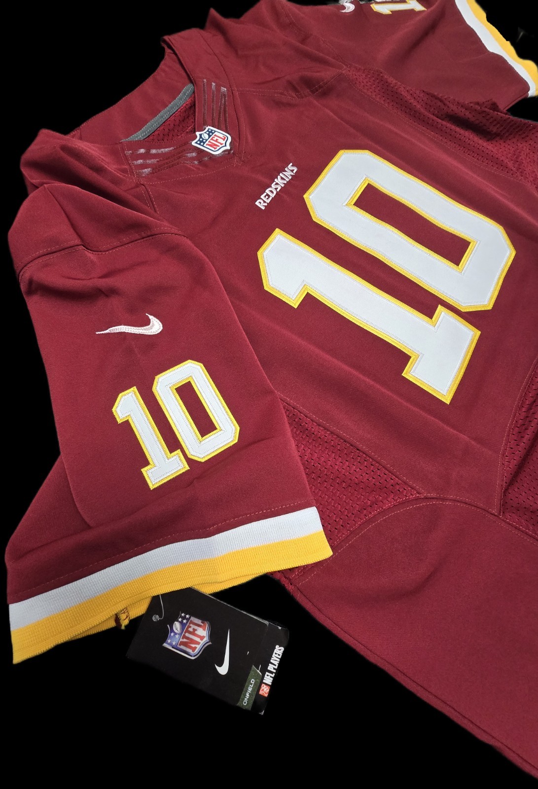 RG3 Robert Griffin III Redskins Nike On Field Authentic Jersey N - photo 3